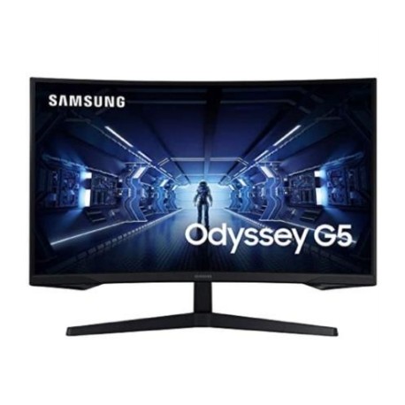 Monitor Samsung Odyssey G5 27" Curvo Resolución 2560x1440 Panel VA