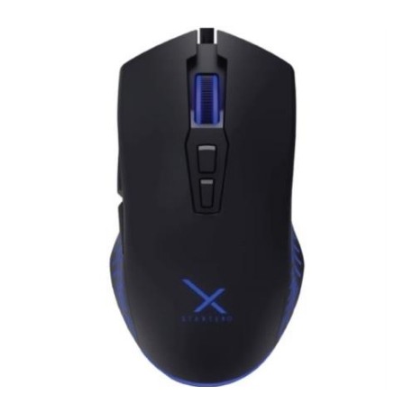 Mouse Gamer Stylos Xzeal Starter XST-400 LED 4800 dpi Botones Programables Color Negro