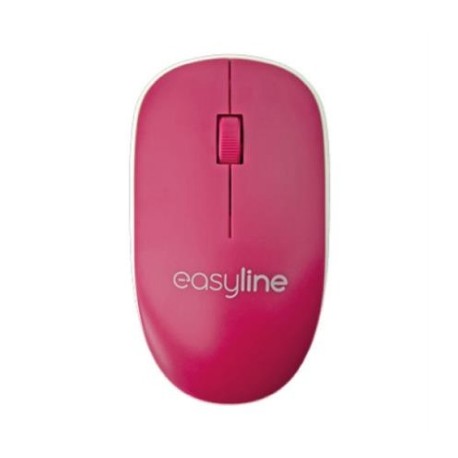 Mouse Inalámbrico Perfect Choice Easy Line Viva Color Magenta