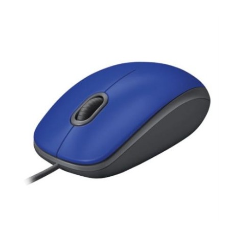 Mouse Logitech M110 Silent 1000 dpi USB Color Azul