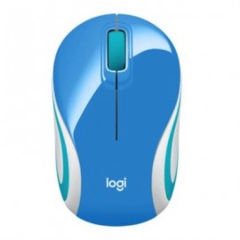 Mouse Logitech M187 Mini Inalámbrico 1000 dpi Color Azul