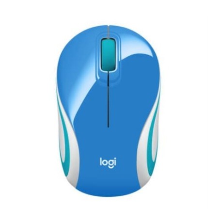 Mouse Logitech M187 Mini Inalámbrico 1000 dpi Color Azul