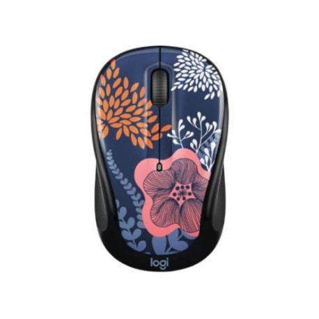 Mouse Logitech Wireless M317C Forest Floral USB 1000 dpi