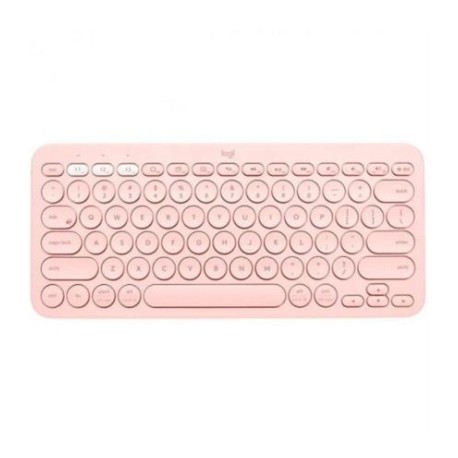 Teclado Logitech K380 Multidispositivo Inalámbrico Color Rosa