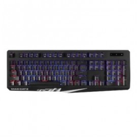 Teclado Verbatim The Authentic S.T.R.I.K.E. 2 Gaming Color Negro