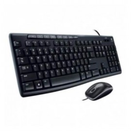 TECLADO Y MOUSE LOGITECH MEDIA COMBO MK200.