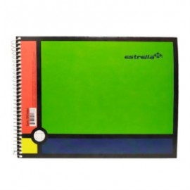 Cuaderno Estrella Espiral Forma Italiana C5 C/100 Hojas