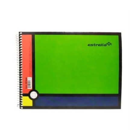 Cuaderno Estrella Espiral Forma Italiana C5 C/100 Hojas