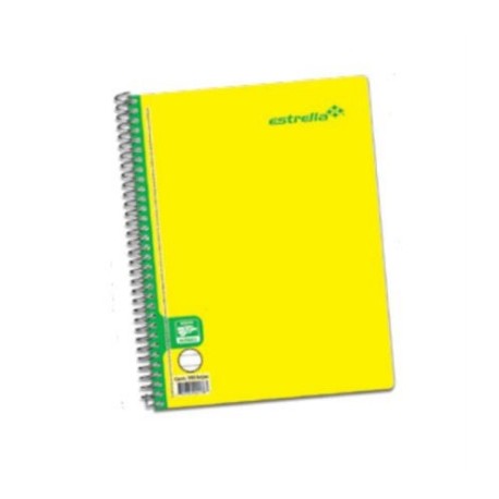 CUADERNO ESTRELLA FRANCESA 100HJS BLANCO