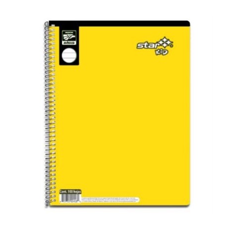 CUADERNO ESTRELLA PROFESIONAL BLANCO 100H KID