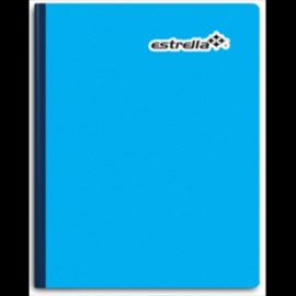 Cuaderno Estrella Profesional Doble Raya Cosido C/100 Hojas