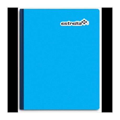 Cuaderno Estrella Profesional Doble Raya Cosido C/100 Hojas