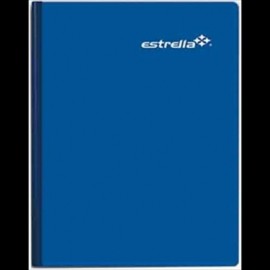 CUADERNO ESTRELLA UNIVERSITARIO COSIDO RAYA 100 HJS