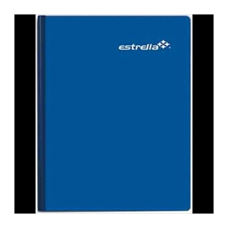 CUADERNO ESTRELLA UNIVERSITARIO COSIDO RAYA 100 HJS