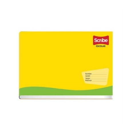 CUADERNO SCRIBE ITALIANO GRAPADO RAYA 100 HJS C/48