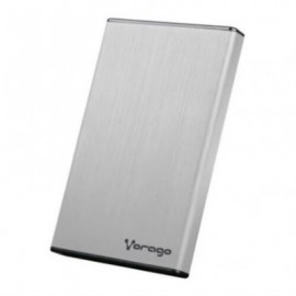 Enclosure Gabinete Vorago HDD-201 para SSD/HDD 2.5" SATA USB 3.0 Color Plata