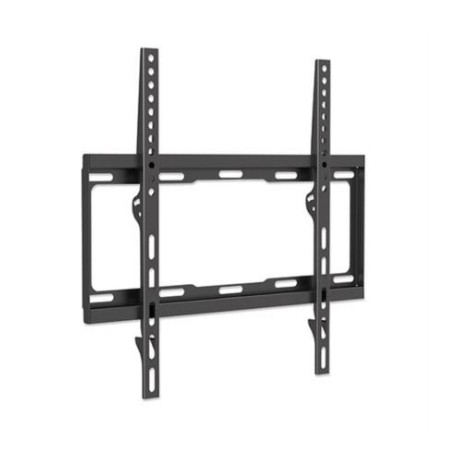 Soporte Manhattan TV 32" a 55" 40 Kg Pared Planas Bajo Perfil Color Negro