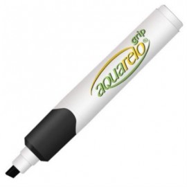 MARCADOR AQUARELO GRIP NEGRO C/12 PZAS