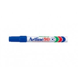 MARCADOR ARTLINE PERMANENTE ALUMINIO AZUL C/12