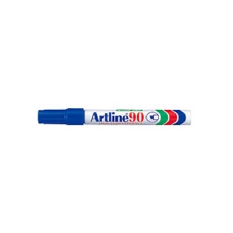 MARCADOR ARTLINE PERMANENTE ALUMINIO AZUL C/12