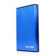 Enclosure Gabinete Vorago HDD-201 para SSD/HDD 2.5" SATA USB 3.0 Color Azul,Enclosure Gabinete Vorago HDD-201 para SSD/HDD 2.5"