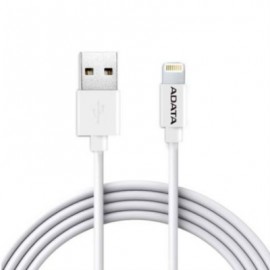 Cable Adata Lightning Plástico USB C 1m Color Blanco