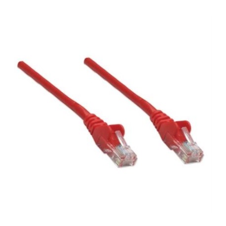 Cable Intellinet Red Cat6 UTP RJ45 M-M 0.5m Color Rojo