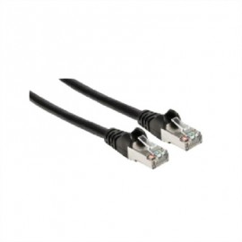 Cable Intellinet Red Cat6a S/FTP RJ45 50 Micras 0.9m Color Negro