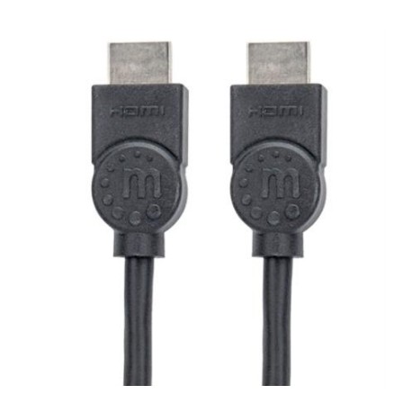 Cable Manhattan HDMI 1.3 M-M Alta Velocidad Blindado 1.5m Color Negro