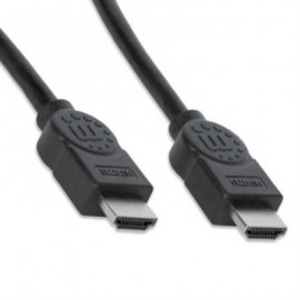 Cable Manhattan HDMI 1.3 M-M Alta Velocidad Blindado 10m Color Negro