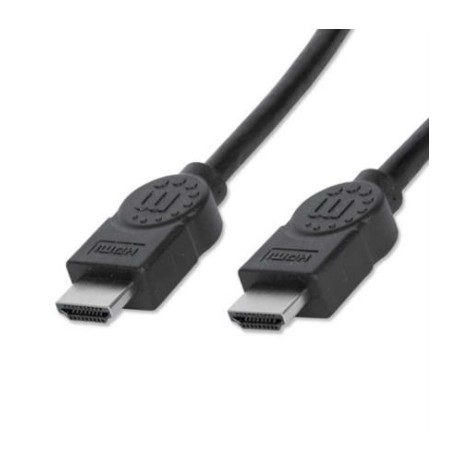 Cable Manhattan HDMI 1.3 M-M Alta Velocidad Blindado 15m Color Negro