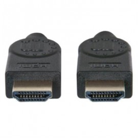 Cable Manhattan HDMI 2.1 8K M-M Ultra Alta Velocidad 3m Color Negro