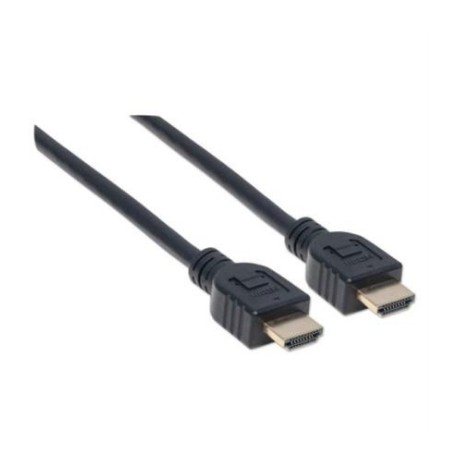 Cable Manhattan HDMI Alta Velocidad con Ethernet HDMI M-M 3m Color Negro