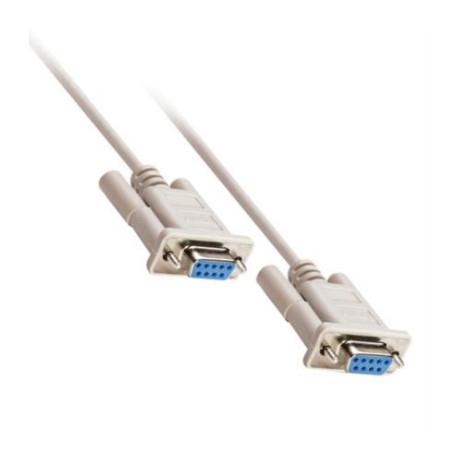 Cable Manhattan Modem DB9H-H 7C 1.8m Color Blanco