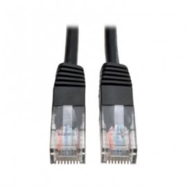 CABLE PATCH TRIPP-LITE MOLDEADO CAT5E NEGRO DE 350MHZ (RJ45