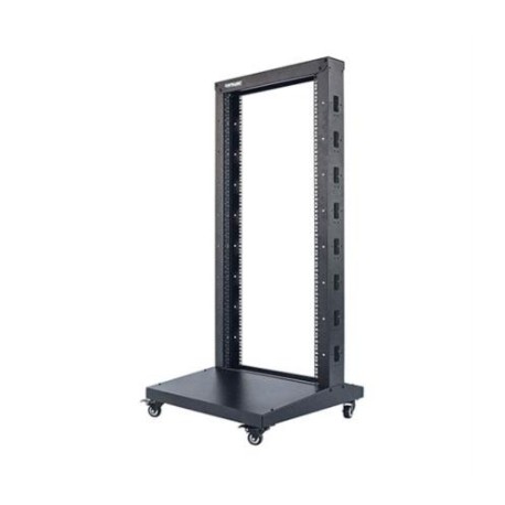 Rack Intellinet de Dos Postes 19" 26U Estándar Desarmado Flactpack Color Negro