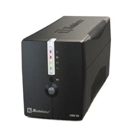 Regulador Koblenz 10017 NoBreak USB/R 1000VA/500 Respaldo 60 Minutos 8 Contactos Garantía 3 Años