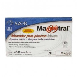 MARCADOR MAGISTRAL 83407 CAFE PARA PIZARRON C/12