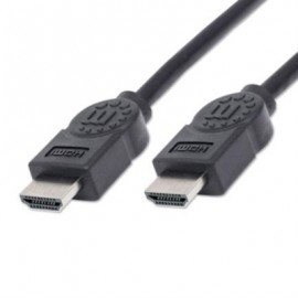 Cable Manhattan HDMI 2.1 8K M-M Ultra Alta Velocidad 2m Color Negro