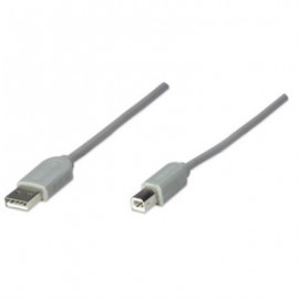 Cable Manhattan USB A-C 3.2 Súper Velocidad 1m Color Negro