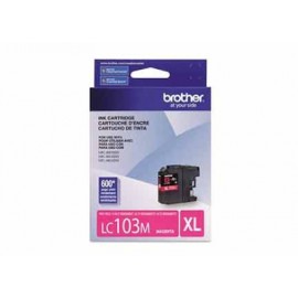 TINTA BROTHER LC103M MAGENTA 600 PAG