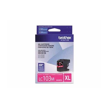 TINTA BROTHER LC103M MAGENTA 600 PAG