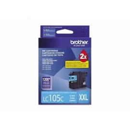 TINTA BROTHER LC105C CYAN 1200 PAG