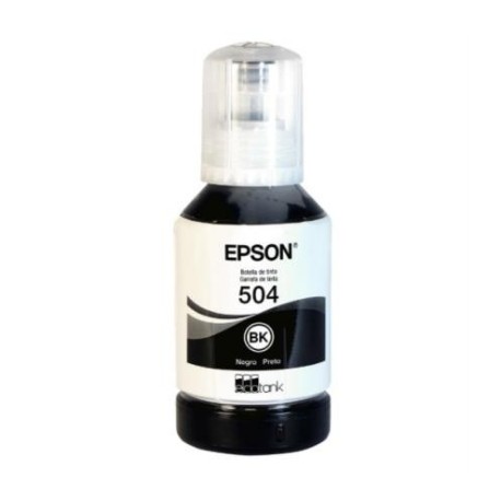 Tinta Epson T504 127ml EcoTank L4150/L4160 Color Negro