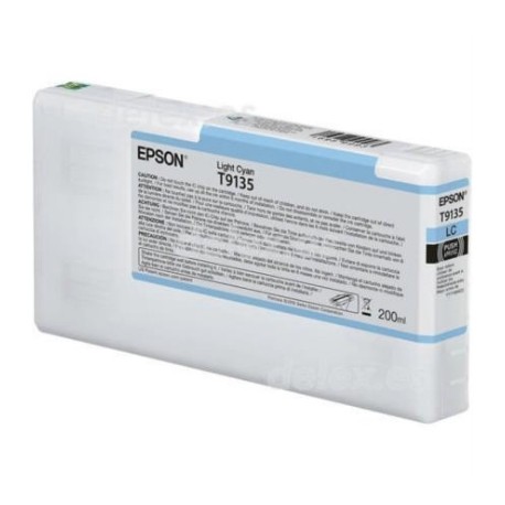 TINTA EPSON ULTRACHROME HD LT CYAN 200 ML