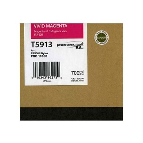 TINTA EPSON ULTRACHROME K3 VIVID MAGENTA 700ML