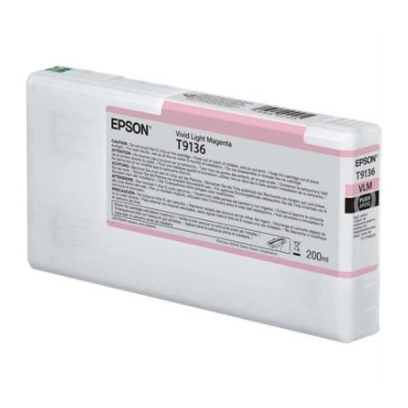 TINTA EPSON ULTRACHROME HD LT VIVID MAG 200 ML