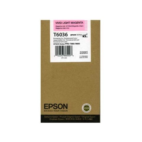 TINTA EPSON STYLUS PRO 7880/9880 MAGENTA VIVID LIGTH