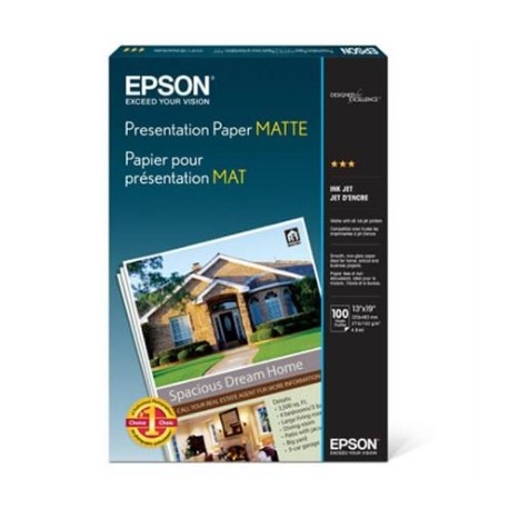 PAPEL EPSON PQ INK JET SUPER B 100 SH