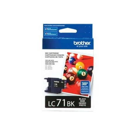 TINTA BROTHER LC71BK NEGRO 300 PAG